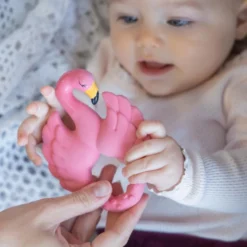 Natruba Flamingo Teether - Pink -Kids Toy Shop image 960x960 1