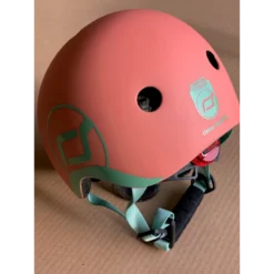 Scoot And Ride Safety Helmet With LED Peach -Kids Toy Shop jaeanfh65mb 39b
