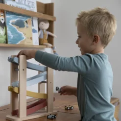 Little Dutch Wooden Car Ramp Rack - Pure & Nature -Kids Toy Shop little dutch ramp race track pure nature 4705