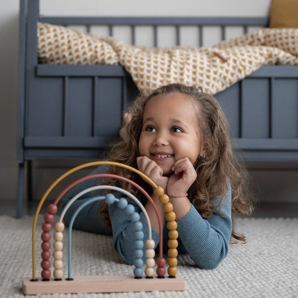 Little Dutch Rainbow Abacus - Pure & Nature 5 Little Dutch Rainbow Abacus - Pure & Nature - Image 5