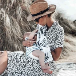 Miilk Muslin - Black + White Palm Leaf -Kids Toy Shop miilk muslin black white palm leaf 5 1800x1800 900eff17 c9b7 46b8 bc3d d5fe5e4477e6