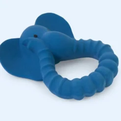 Natruba Elephant Teether - Blue -Kids Toy Shop natruba elephant teether blue 1920x760 03