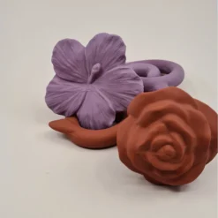 Natruba Teether - Rose 8 Natruba Teether - Rose -Kids Toy Shop natruba teething ring rose flower red 2