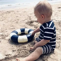 Petites Pommes Classic Swim Rings - Cannes Blue 6 Petites Pommes Classic Swim Rings - Cannes Blue -Kids Toy Shop petites pommes swim ring cannes blue