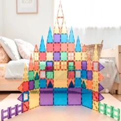 Connetix Tiles - Rainbow 100 Piece Creative Pack 7 Connetix Tiles - Rainbow 100 Piece Creative Pack -Kids Toy Shop picby x macy and ollie x