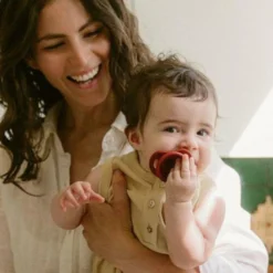 Pop & Go Pacifier - Just Peachy + Upper Rust (Twin Pack) -Kids Toy Shop rachael harrah doddle 1024x1024 13919.1592230312 1