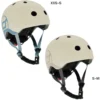 Scoot And Ride Safety Helmet With LED Ash
