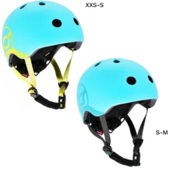 Scoot And Ride Safety Helmet With LED Blueberry