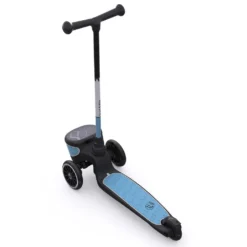 Scoot And Ride - Highway Kick 2 Scooter Reflective Steel -Kids Toy Shop scoot and ride reflective steel highway kick 2 lifestyle p