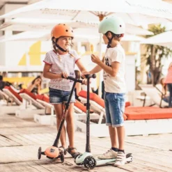 Scoot And Ride Safety Helmet With LED Peach -Kids Toy Shop scoot ride helmet in peach 752319 1800x1800 ef0510dd fe55 4034 910a c27c95c0d21e