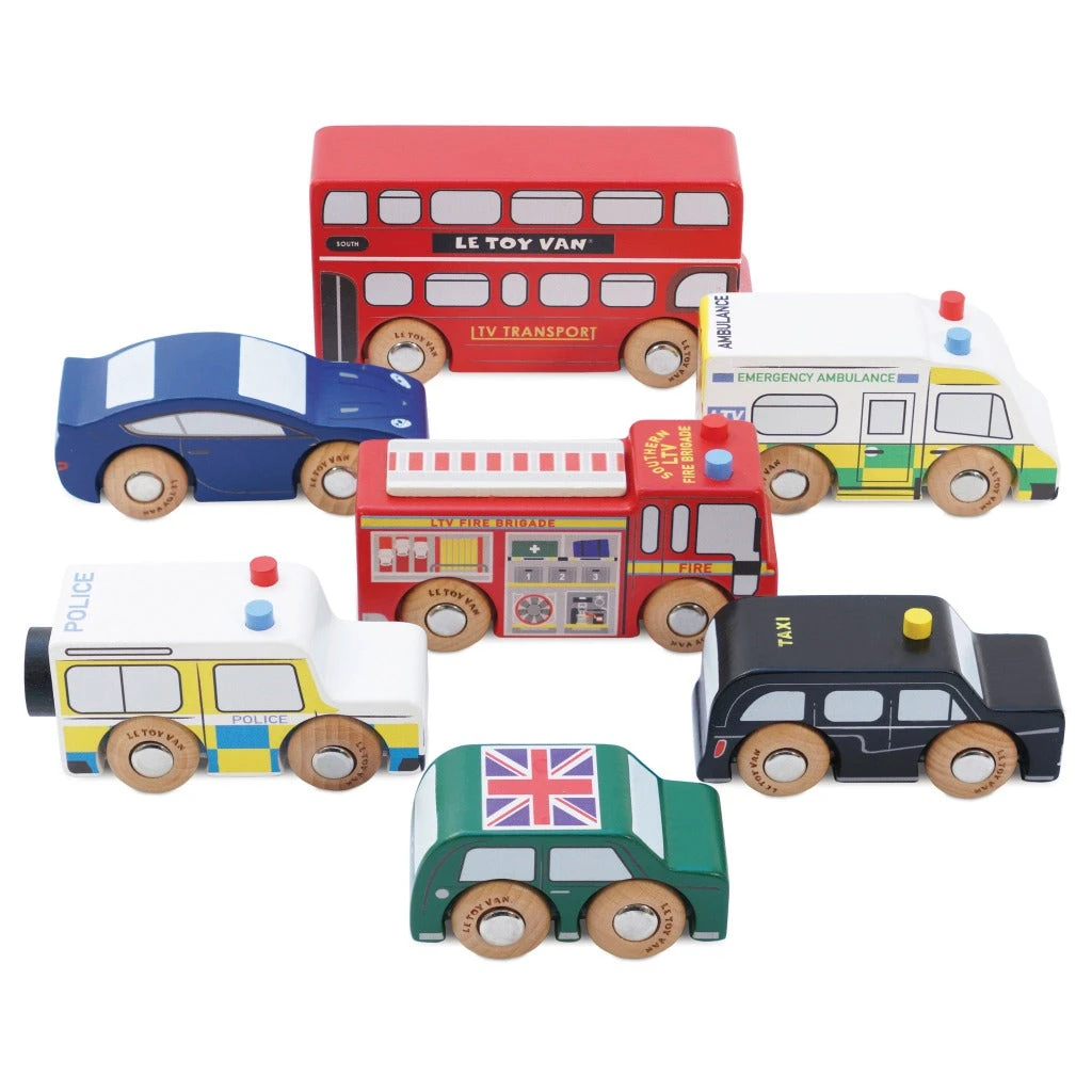 Le Toy Van London Car Set 1 Le Toy Van London Car Set