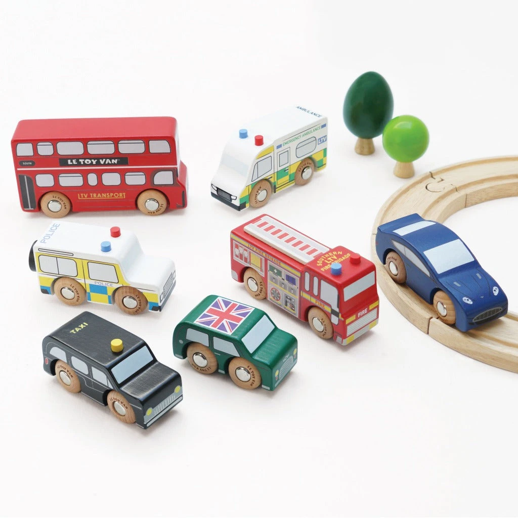Le Toy Van London Car Set 2 Le Toy Van London Car Set - Image 2